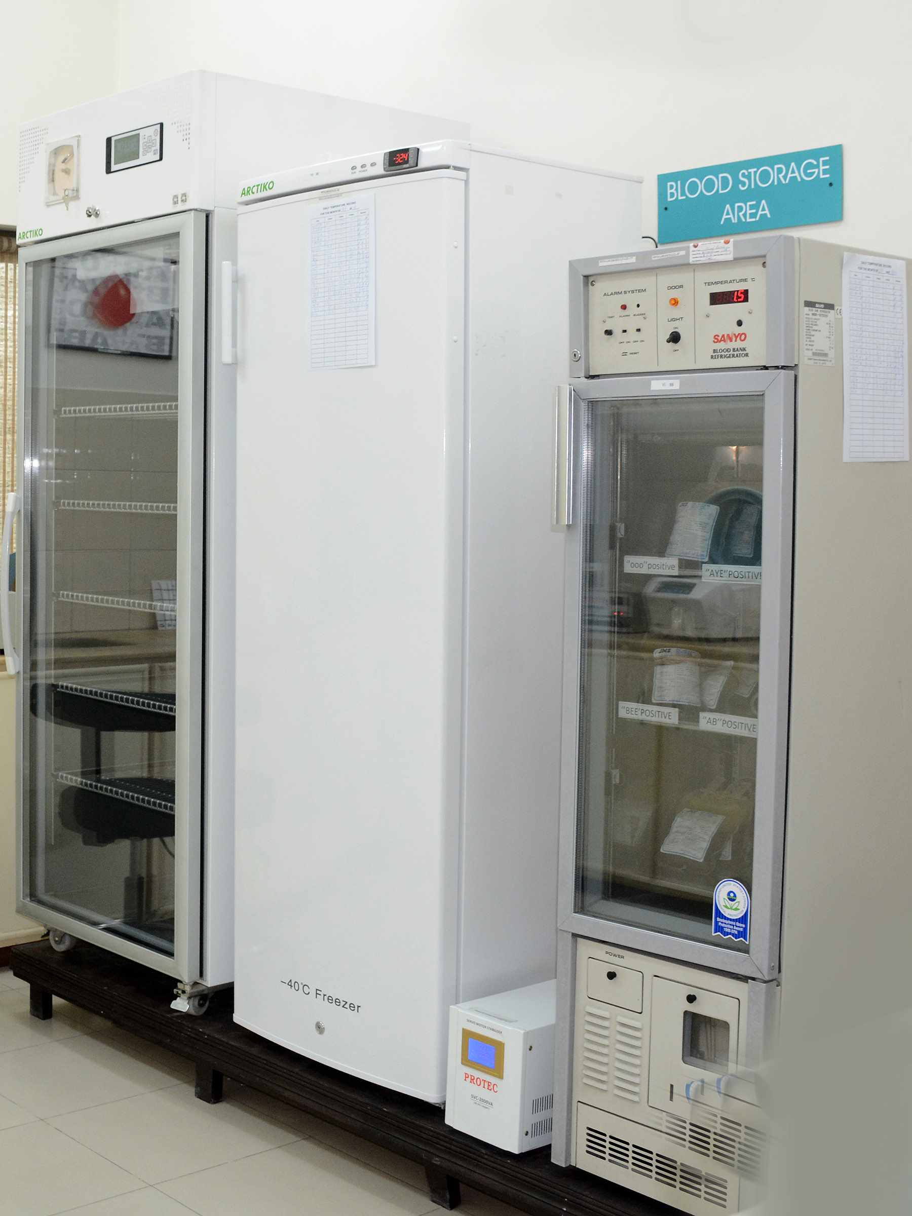 Modern laboratory equipment